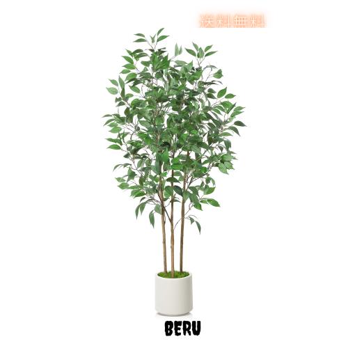 MOSADE ガジュマル プレミアム 光触媒 フェイクグリーン ※鉢は取り外し不可 人工 観葉植物 観葉樹 フェイク 造花 室内 大型 簡単保？ 水の通販は 8,098円