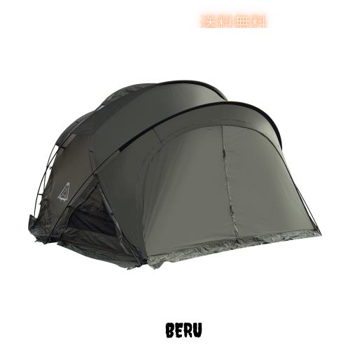 Tenplay 「G-TENT-M」シェルターテント ドームテント 4-6人用 幅350cm リビングルーム 4シーズン 防水防風 70Dナイロン 煙突穴付き アル 38,748円