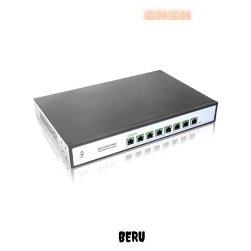 XikeStor 10Gbps スイッチングハブ 8ポート全て超高速10G RJ45ポート ビジネス、ゲーム、ホームエンターテイメント向、マルチ ギガビットの通販は