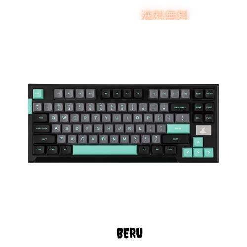 EPOMAKER x Feker IK85 Plus ゲーミングキーボード ガスケットマウント 1.06’スクリーン＆ノブ ホットスワップ対応 メカニカルキーボード の通販は