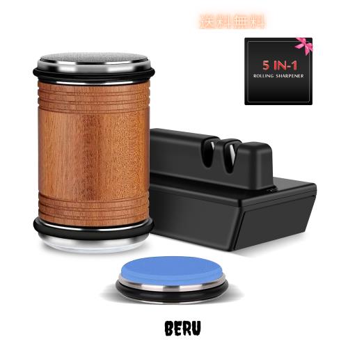 ロールシャープナー ナイフシャープナー 包丁研ぎ器 ダイヤモンド砥石 セラミック砥石 包丁 シャープナー 多機能磁気角度ベース 角度15/2の通販は 10,943円