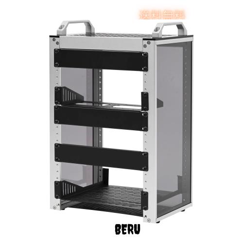 GeeekPi 8U サーバーキャビネット、ネットワーク、サーバー