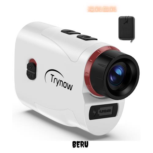 ゴルフレーザー距離計 MINI ミニ 最大1200YD 専用ケース付き 0.05秒瞬間測定 光学6倍望遠 高透過レンズ 超小型 スロープ補正 ピンロック