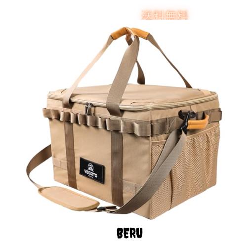 YOGOTO 収納ボックス アウトドア キャンプ ギアボックス コンテナ 36L/60L トランク収納 大容量 深型 車載収納 ソロキャンプ用 ギアケー