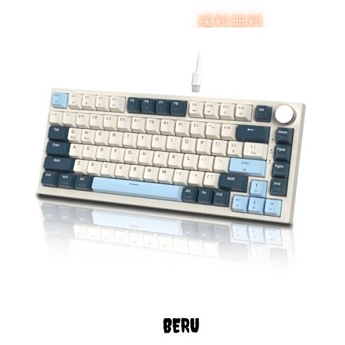 MAMBASNAKE K85 RGB 磁気メカニカルゲーミングキーボードラピッドトリガー 搭載 ゲーミングキーボード ストローク調整可 pbt キーキャッの通販は 11,522円