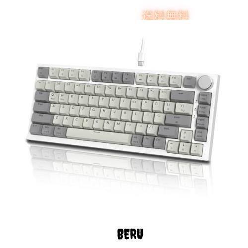MAMBASNAKE K85 有線 75% RGBPBT カラー マッチング ゲーム メカニカル キーボード ー 磁気メカニカルゲーミングキーボードラピッドトリの通販は