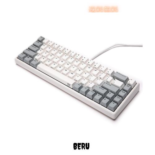 NiZキーボードAtom68-1M【ミニサイズ】68キー USB Type-C有線接続(着脱式) win/mac３秒間切替 Cherry MX軸 専用ソフトウェア付き キーボの通販は 23,997円