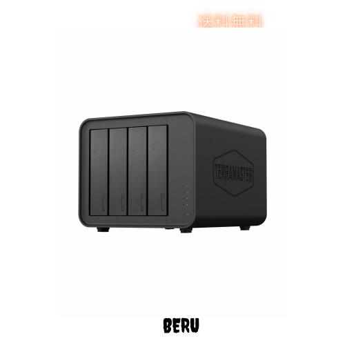 TERRAMASTER テラマスターF4-424 Pro NASストレージ ？ 4ベイのCore i3 8コア8スレッドCPU、32GBのDDR5 RAM、2.5GbEのLAN x 2、ビジネスに