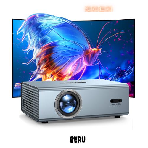 【2025革新電動フォーカス＆28000LM高輝度＆低騒音＆家庭用？ビジネス両用】OWNKNEW プロジェクター 4k対応 小型 自動台形 真1080P 家庭