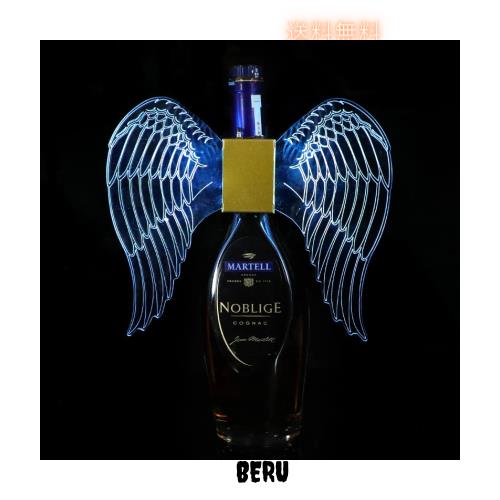 テキーラ テキーラ天使 LED酒ボトルの表示棚LED 雰囲気道具 バーの雰囲気道具 誕生日パーティーストロボバトンライト シャンパンボトルラ 5,123円