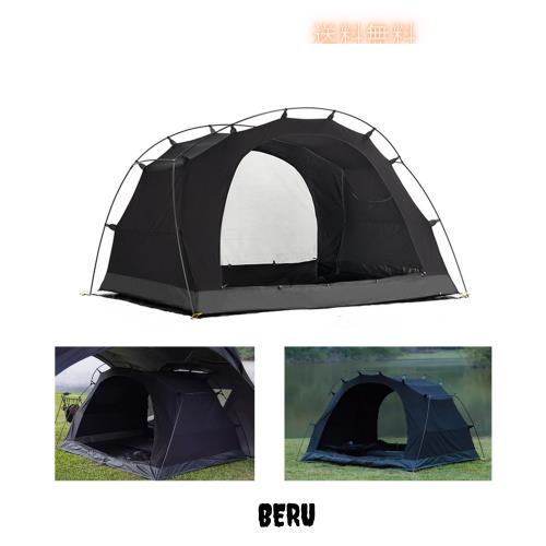 3F UL GEAR JIACHONG16-2.0 トンネルテント 16？ 防水4000＋ 通気 大型 2m高さ 70Dナイロン 日除け 六つ天窓 6〜10人用 煙突穴付き メッ