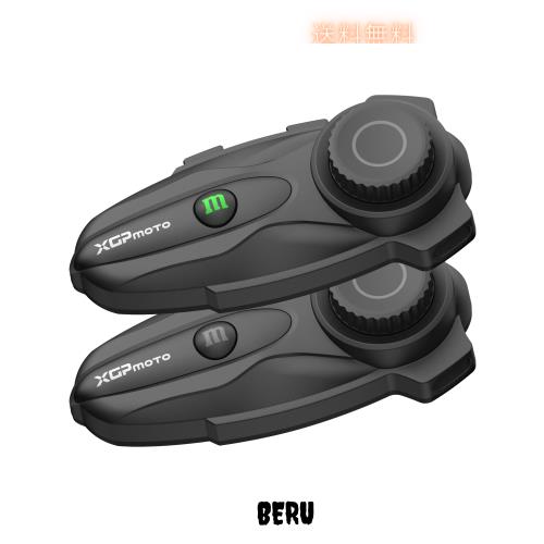 XGPMOTO X10 バイク インカム 10人Mesh会話モード 通話同時音楽聴き 最大3000m通信 インカムバイク用 音声コマンド対応 インカム Qualcomの通販は 35,038円