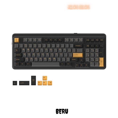 DAREU EK98PRO ゲーミングキーボード 無線 テンキー付き メカニカルキーボード 2.4Gワイヤレス/Bluetooth/有線USB接続可能 96%英語配列 12,198円