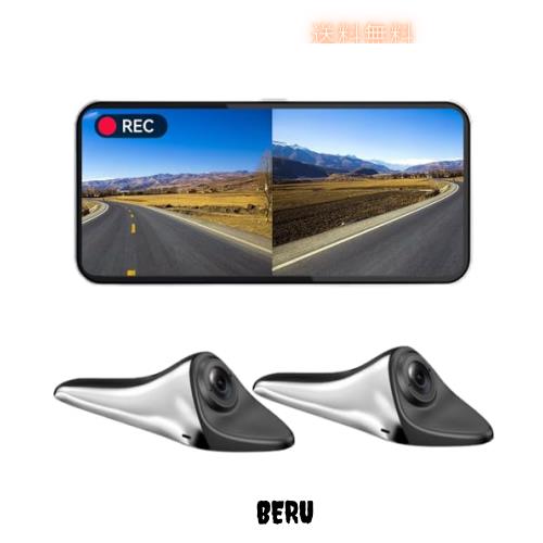 ULOPOPタッチスクリーンサイドカメラ モニター セット サイドビュー