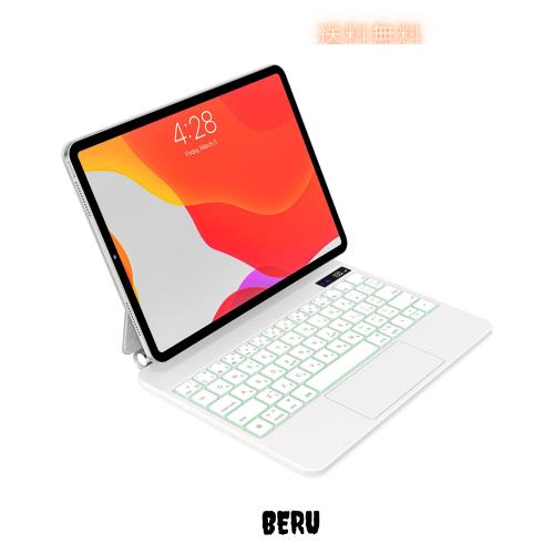 QERDAOYI マジックキーボード iPad第10世代10.9インチ専用キーボードケース（A2696/A2757/A2777） 日本語配列 高精度トラックパッド付き