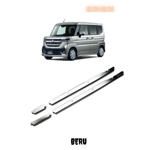 TADOKAPATU スズキ 新型 スペーシア スペーシア カスタム MK54S MK94S 専用 フロントグリル 下部 バンパーグリルカバー ガーニッシュ アの通販は