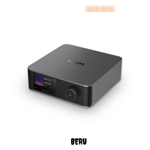 【直輸入品】WiiM Ultra 音楽ストリーマー＆デジタルプリアンプ | 3.5インチタッチスクリーン、Google CastおよびAlexa対応、Spotify、Am