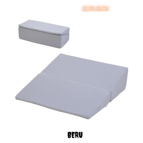 IMIEE 三角クッション 三角枕 背もたれ 腰枕 傾斜枕 足まくら なだらか枕 斜めマット 横向き寝 クッション 逆流性食道炎 体位変換 二つ折の通販は 6,462円