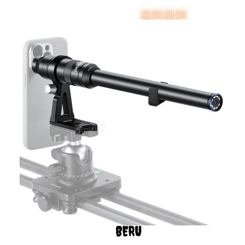 NEEWER 18mm 2x マクロプローブレンズ スマホ用17mmスレッド付き ビデオ撮影用 コンパチブルNEEWER フォンケージ/フォンケース 17mmレン