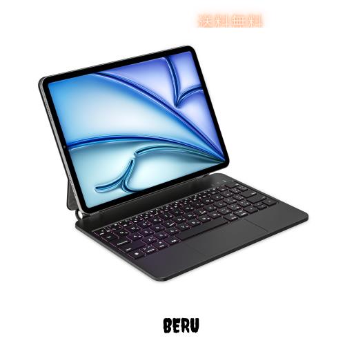 QERDAOY マジックキーボード iPad第10世代10.9inchキーボード（A2696/A2757/A2777/A3162）iPadキーボードケース 日本語配列 トラックパッ
