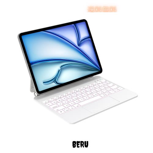 QERDAOY マジックキーボード iPad第10世代キーボード（A2696/A2757/A2777/A3162）iPadキーボードケース 日本語配列 トラックパッド スマ