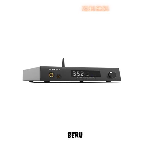 S.M.S.L DL100 Bluetooth DAC ヘッドホンアンプ プリアンプ 一体型 「CS43131」x4搭載 / MQA・ハイレゾ・DSD音源対応/LDAC・APTX・APTX-H