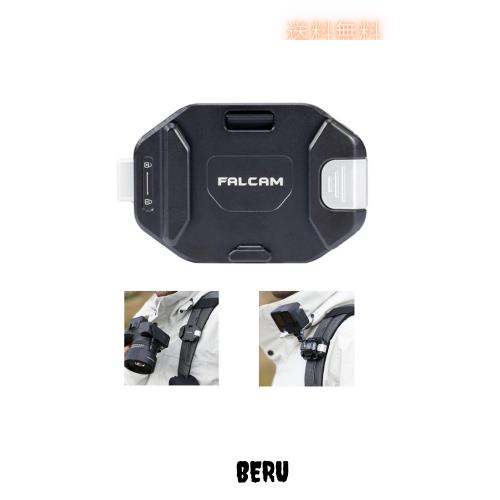 FALCAM F38 クイックリリース カメラストラップ ベースマウント クリップ バックパック用 V2