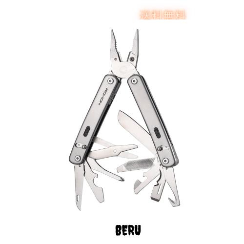 Roxon S804 カスタム可能な多機能ツール。毎日の持ち運びにも便利。登山・キャンプ・釣りなどのアクティビティに最適で、アウトドアマニ