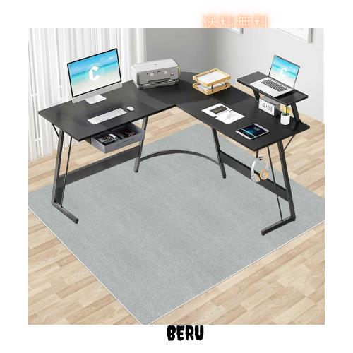 【Amazon 限定ブランド】デスクごとチェアマット ゲーミングチェアマット ダイニングマット HDMOD 床保護マット 特大サイズ180×140cm 抗 5,887円