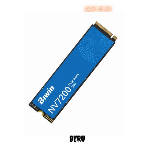 Biwin NV7200 4TB SSD NVMe2.0 M.2 Type 2280 PCIe Gen4×4 最大読込：7200MB/s (R:7200MB/s、W:6200MB/s) 内蔵SSD 高耐久 PS5/PS5 Pro動
