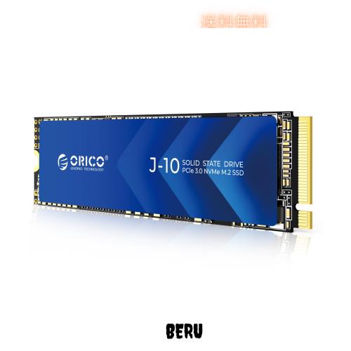 ORICO J10 SSD 2TB NVMe1.4 M.2 Type 2280 PCIe Gen3×4 最大読込：3100MB/s (R:3100MB/s、W:1700MB/s) 内蔵SSD 高耐久 3D NAND メーカー