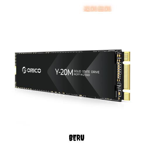 ORICO Y20M M.2 SATA SSD、512GB内蔵 SATA M.2 2280 SSD SATA III 6.0Gb/s、最大読込：500MB/s (R:500MB/s、W:480MB/s) 高耐久 3D NAND、の通販は