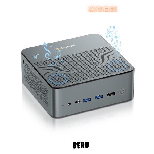BOSGAME ミニPC Ryzen 7 7840HS 32GB DDR5 5600Mhz 1TB M.2 NVMe PCIe