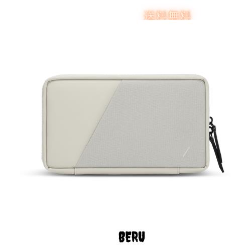Native Union Stow Organizer ？ ガジェットポーチ プレミアム トラベル テック キット 出張 旅行用 耐久性のあるキャンバス製 ？ ケーブル