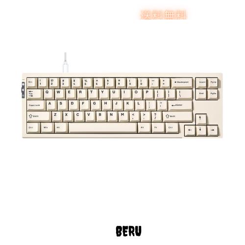 YUNZII RT68 ゲーミングキーボード メカニカル ラピッドトリガー TKL ゲーミング 磁気スイッチ RGB 有線 USB コンパクト 65%配列68キーノ