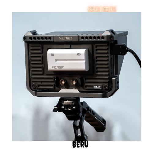 VILTROX DC-X3 カメラ モニター＆ケージ セット 3G-SDI フィールドモニター 6インチ 2000Nits ビデオモニター タッチ式 4K HDMI カメラモ