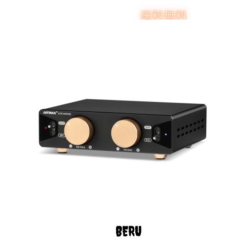 AIYIMA A70 MONO TPA3255 バランス ステレオアンプ NE5532 300W*1 シングルチャンネルアンプ XLR/RCA入力対応 pffbフルレンジ/ローパスア