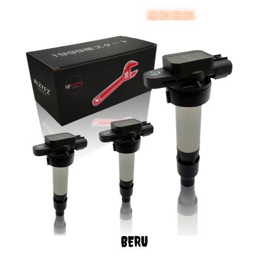 ALZYFZ 車用 3本セット イグニッションコイル 33400-76G21 33400-85K00 33400-85k10 キャリィ DA52T DA63T エブリィ DA62V エブリィワゴの通販は 7,619円