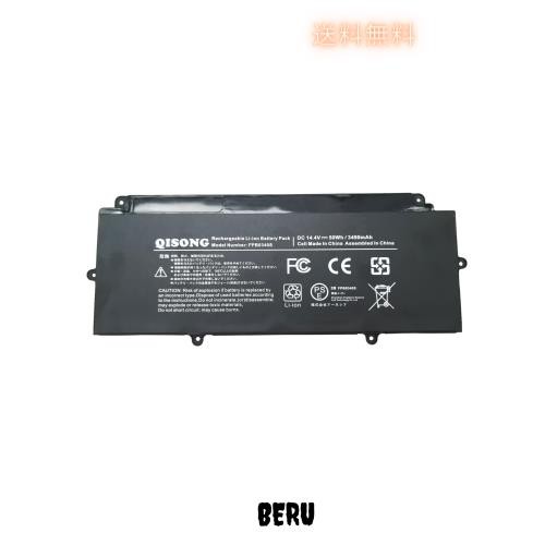 QISONG ノートパソコン 交換バッテリー FPB0340S 互換内蔵バッテリー Fujitsu LifeBook U938 U937 U939 U939X E548 E558用 バッテリー FPの通販は