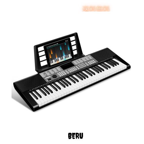 【TERENCE】電子キーボード 61鍵盤 初心者向け メトロノーム/録音 TERENCE 電子キーボード 61鍵盤 初心者向け 楽器おもちゃ 電子