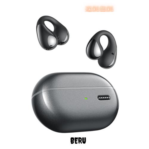 SOUNDPEATS CC イヤーカフ イヤホン 【オープンイヤー ワイヤレスイヤホン Bluetooth 5.4/マルチポイント接続/IPX5防水/最大24時間再生/