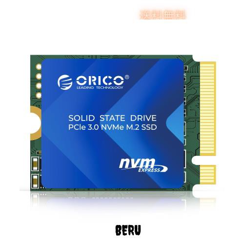 ORICO 256GB 2230 M.2 2230 内蔵 SSD 3D TLC NAND搭載 PCIe Gen3×4 最大読込：3600MB/s (R:3600MB/s、W:1800MB/s) メーカー 3年保証 J10の通販は