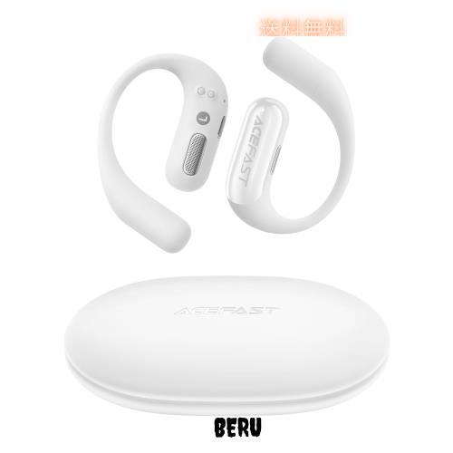 【存在を無しに挑戦！】ACEFAST イヤホン ワイヤレス Bluetooth 5.4 耳掛け 耳を塞がない 軽量 ランニング・スポーツイヤホン 急速充電