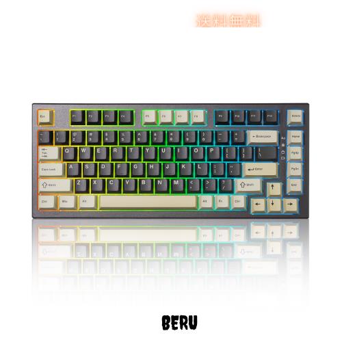 YUNZII RT80 82キー ラピッドトリガー キーボード ホールエフェクト ワイヤレス メカニカルキーボード Bluetooth/2.4GHz/有線 ゲーミング