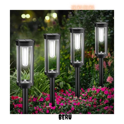 ソーラー屋外ライト経路、8パック経路ライト太陽光発電屋外防水、長持ちソーラーガーデン歩道景観ライト庭芝生パティオ装飾照明用の通販は 6,873円