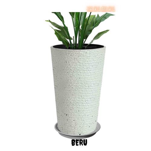 Glynislife プランター 大型 おしゃれ 受け皿付き 植木鉢 おしゃれ 軽量 プラスチック 屋内 屋外用 プランター 深型 排水穴付き 観葉植物の通販は