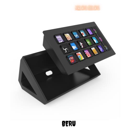 ストリームデック stream deck ショートカットキー 15個のカスタムキー 配信者向けデバイス 左手デバイス ショートカットリモート 片手キ
