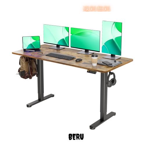 Claiks 昇降デスク 電動 スタンディングデスク 昇降式 テーブル 幅