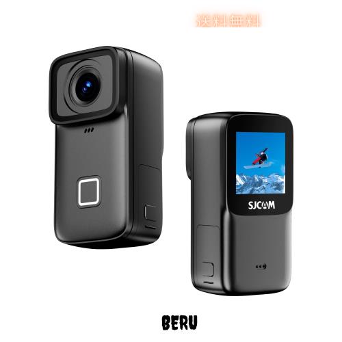 SJCAM C200Pro 4K/30FPS アクションカム 超小型 超軽量 ハンディカム タッチ液晶 六軸手ブレ補正 HDR 5Gwifi搭載 8倍ズーム 広角 40M防水