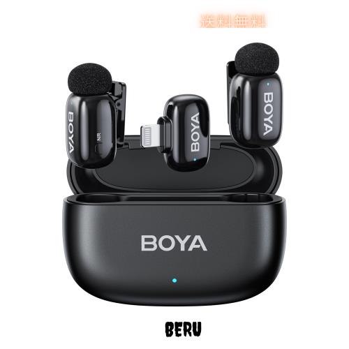 BOYA miniワイヤレスマイク Lightning Amazon.co.jp: BOYA miniワイヤレスマイク【超ミニ360°集音